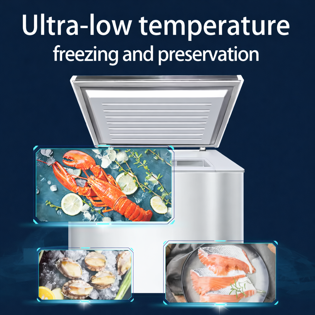 CryoSteel UltraFreeze -60 Pro Stainless Chest Freezer